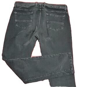 PAOLO PECORA MILANO Made In Italy Corduroy 34 Green Slacks Trousers Pants #C6